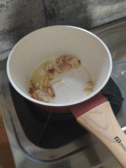 Langkah-langkah untuk membuat Cara bikin Bubur Ayam Labu Siam MPASI 6+ Day 16