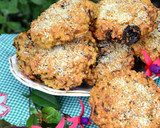 Foto del paso 4 de la receta: Galletas de avena con remolacha, zanahoria y pasas de uva🍪