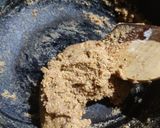 A picture of step 4 of Instant MoongDal Chocolaty Barfi.