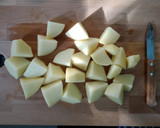Foto del paso 2 de la receta: Patatas al horno 🍃