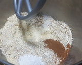 Foto del paso 1 de la receta: Galletas de harina de garbanzos, avena y pepitas de chocolate 🍪