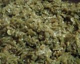 A picture of step 2 of Lauki ka halwa.