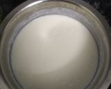 A picture of step 1 of Green peas cheese pudding.