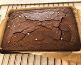 Hình bước làm 5 của món Bánh Brownie #TeamTrees