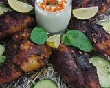 A picture of step 3 of Chicken peri peri.