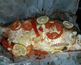 Foto del paso 4 de la receta: Sábalo en papillote al horno