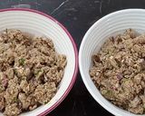 A picture of step 6 of Chapli kabab (Peshawari Kebab).