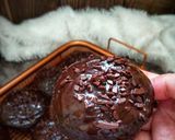 Foto langkah ke 7 dari resep Donat Kentang Coklat Topping Coklat.