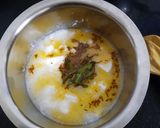 A picture of step 2 of Buttermilk Jack a moon lantern.