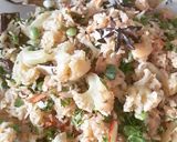 फुलकोबी तुरीच्या दाण्याचा पुलाव : (fulgobi turichya danyacha cauliflower pulao recipe in marathi) रेसिपी स्टेप 5 फोटो