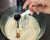 மோனோகிராம் க்ரீம் சீஸ் ப்ரூட் கேக்(MONOGRAM CHEESE CAKE RECIPE I ரெசிபி ஸ்டேப் 5 புகைப்படம்