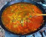 Foto del paso 14 de la receta: Arroz en paellera de mini verduras orgánicas y azafrán
