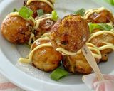 صورة لخطوة 10 من وصفة تاكوياكي بالدجاج 🍗 Takoyaki