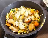 Foto del paso 2 de la receta: Ternera a la plancha con Salsa de Verduras y Setas