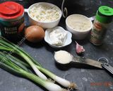 A picture of step 1 of Keto Garlic Bread with almond flour   نان سیر با آرد بادام.