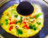रंगीन बेसन पिज़्ज़ा (rangeen besan pizza recipe in Hindi) रेसिपी चरण 4 फोटो