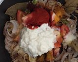 A picture of step 9 of Paneer tikka masala briyani.