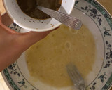 Foto del paso 2 de la receta: Tortita de café y banana saludable
