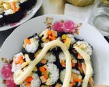 Hình bước làm 3 của món KimBap ^^