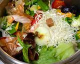 A picture of step 2 of ‘Don’t throw away’ Soup.