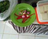 Foto langkah ke 1 dari resep Tumis Tahu Bayam.