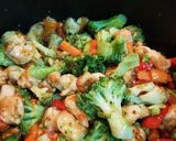 A picture of step 5 of Ginger Chicken Stir Fry.