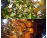 A picture of step 3 of Idli chilli.