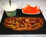 Foto del paso 7 de la receta Queso fresco granulado con pan empapado en huevo a las hierbas