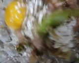 A picture of step 8 of Chicken manchurian spaghetti.