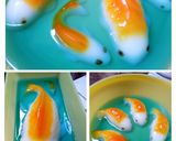 Foto langkah ke 5 dari resep Puding Ikan Koi.