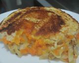 Foto del paso 9 de la receta: Sándwich🥯cremoso🧀🥛de zanahoria🥕y cebolla🧅🥐🧀