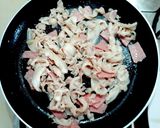 รูปขั้นตอนการทำที่ 1 ของ เต้าหู้กับกิมจิผัด (เต้าหู้กิมจิ) stir fried pork with kimchi and tofu
