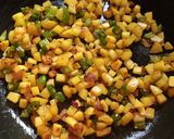 A picture of step 5 of Vegetable Omelette.