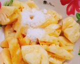 Hình bước làm 1 của món Tép rang khóm