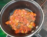 A picture of step 2 of Turai ki sbzi.