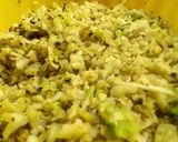 A picture of step 4 of Stirfried Cauliflower and Broccoli.