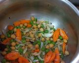 A picture of step 2 of One Pot Vegetable Pulao.