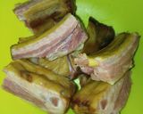 Rántott bableves füstölt hússal, házi csipetkével recept fázis 1 fotója
