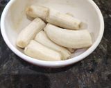 A picture of step 1 of Banana pancakes.