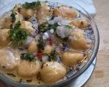 A picture of step 8 of Dahi fulki.