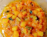 A picture of step 8 of Patira and Irish soup.