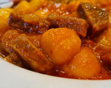 Foto del paso 5 de la receta: Ñoquis con tomate y chorizo
