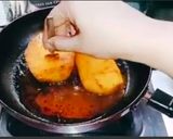 A picture of step 4 of Pumpkin sprout curry with sweet potato sprout boat.