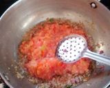A picture of step 3 of Paneer Khada pav Bhaji masala khadi paneer pav Bhaji masala.