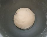Foto langkah ke 3 dari resep Roti Tawar Kismis (Eggless).