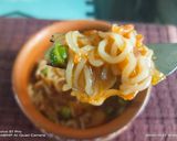 A picture of step 4 of Veggie loaded masala Maggi 😋😋.