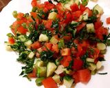 Pas rețetă Salată grecească cu nachos 1 fotografie