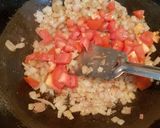 A picture of step 2 of Dry Potato Masala.