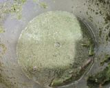 A picture of step 3 of Mint Pani Puri.