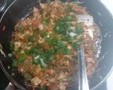 A picture of step 3 of Chicken Spaghetti.
